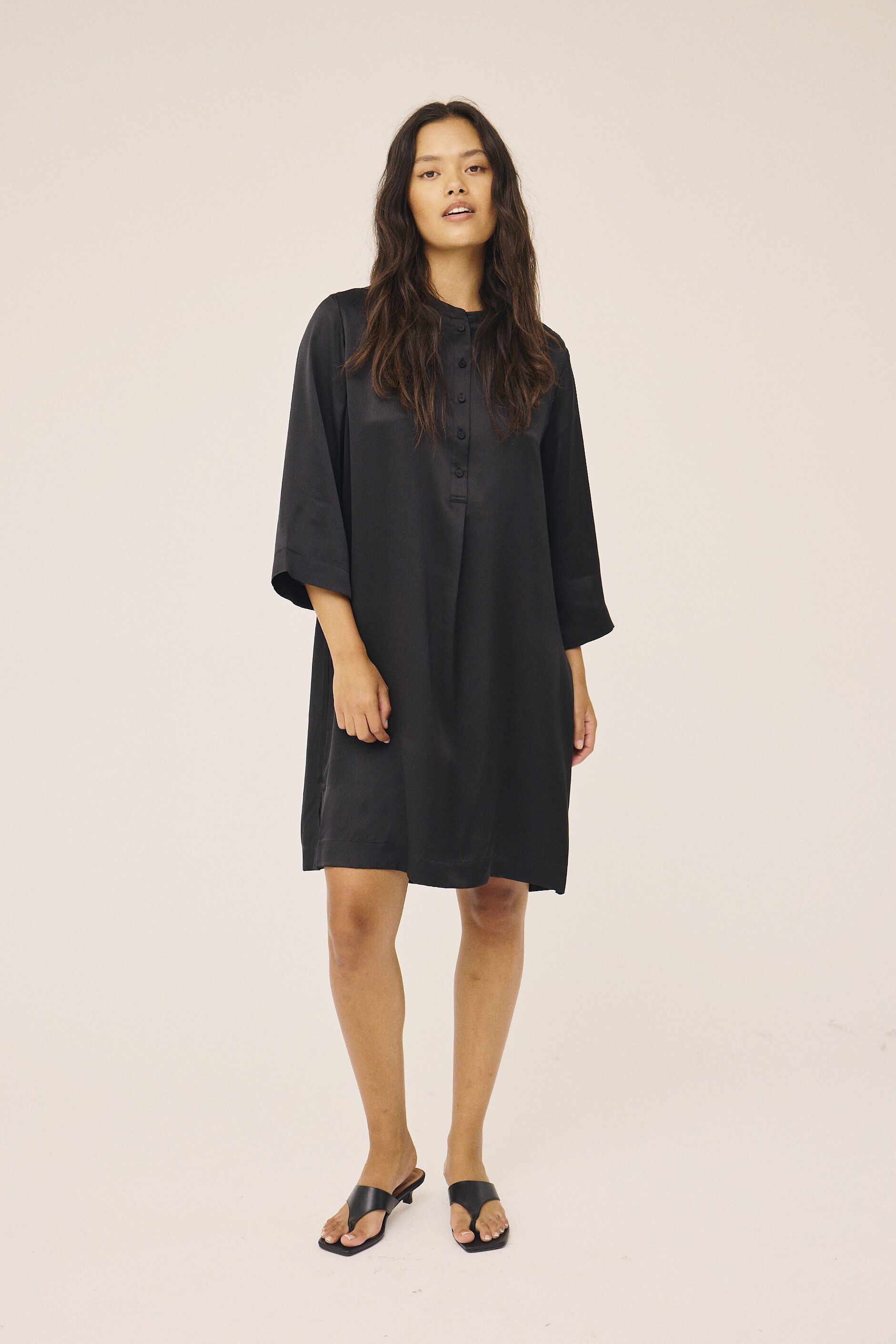 Moon 15 G - Night Shirt Dress, 100% Silk