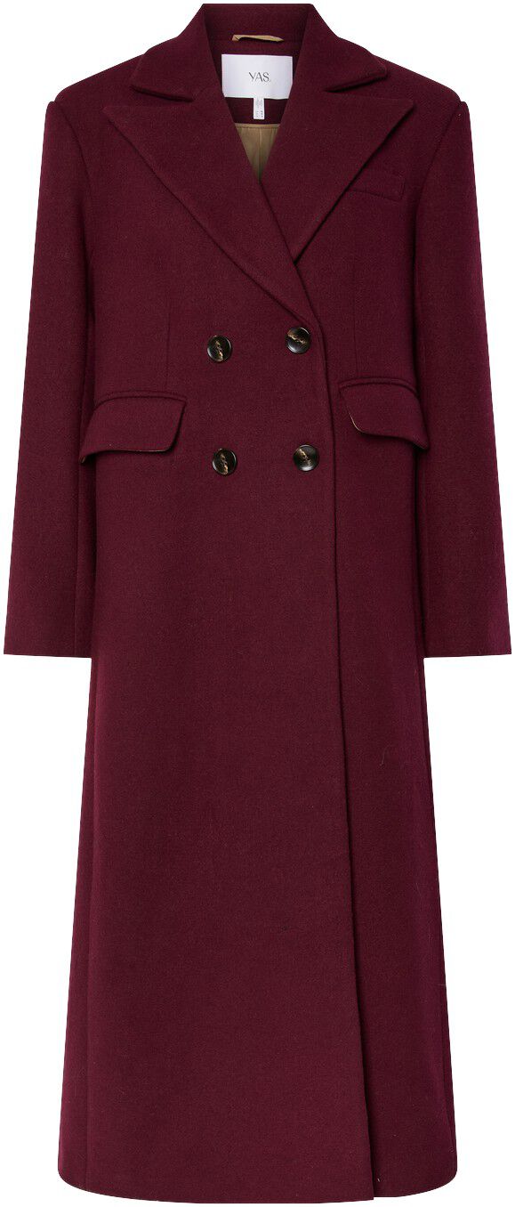 Yasroyla Ls Wool Blend Long Coat S. Noos