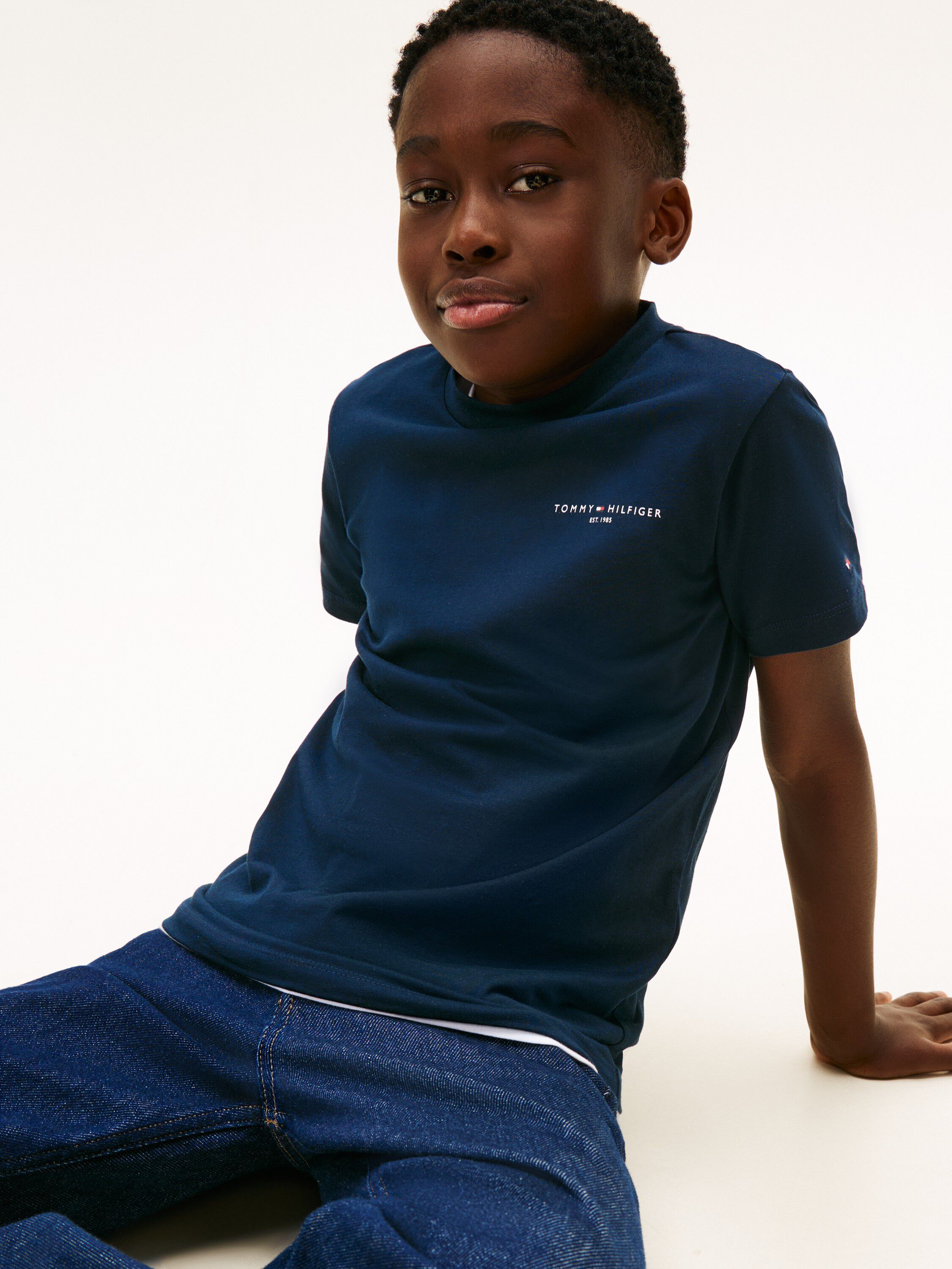 Logo Jersey Crew Neck T-Shirt