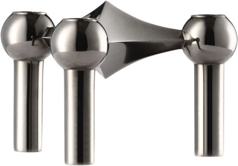 STOFF Nagel&reg; lysestage sort krom