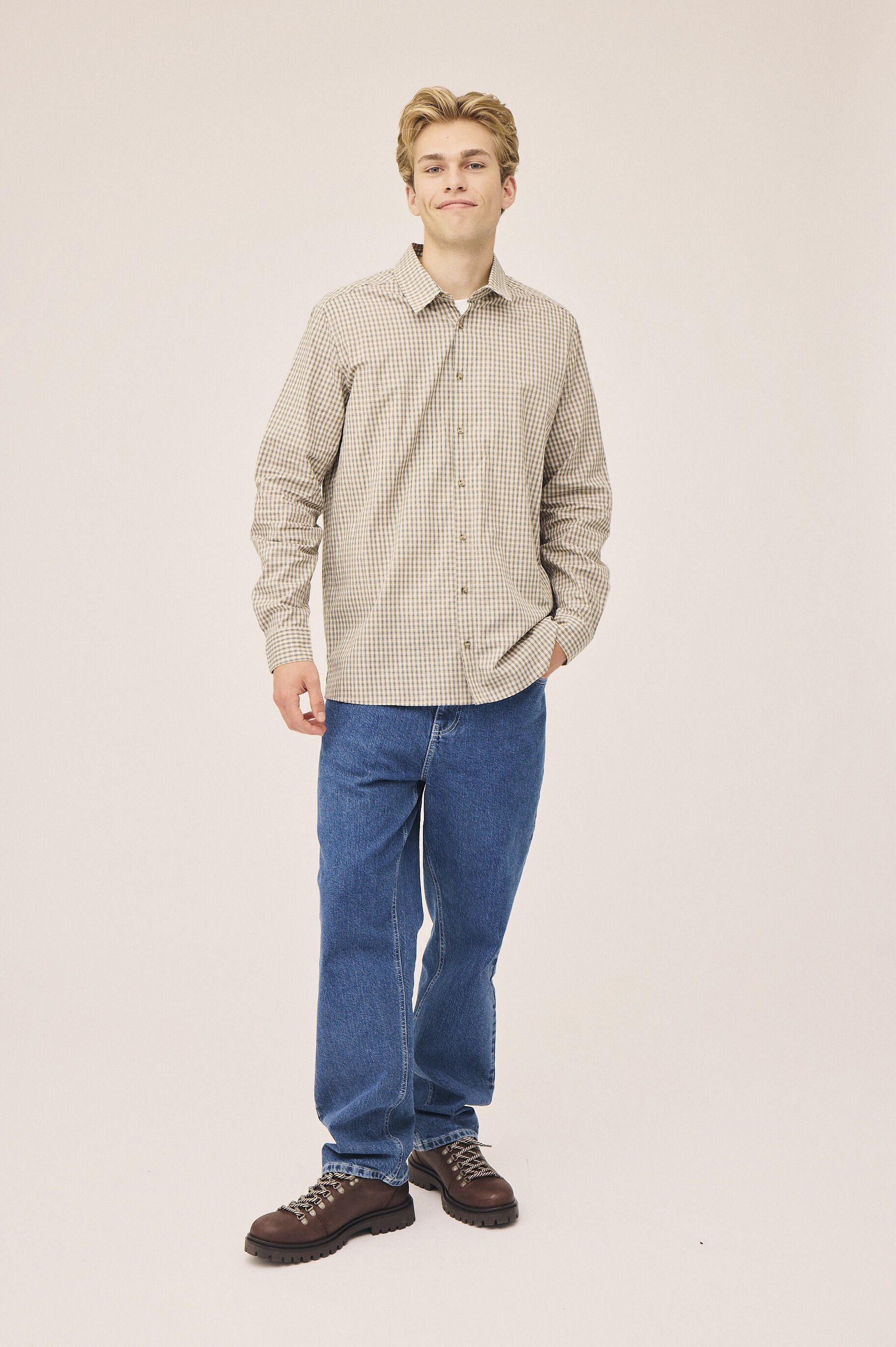Fred 1 casual shirt GOTS