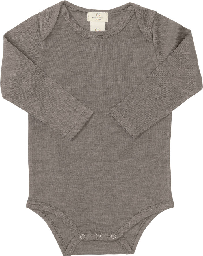 MERINO LIGHT KNITTED BODYSTOCKING