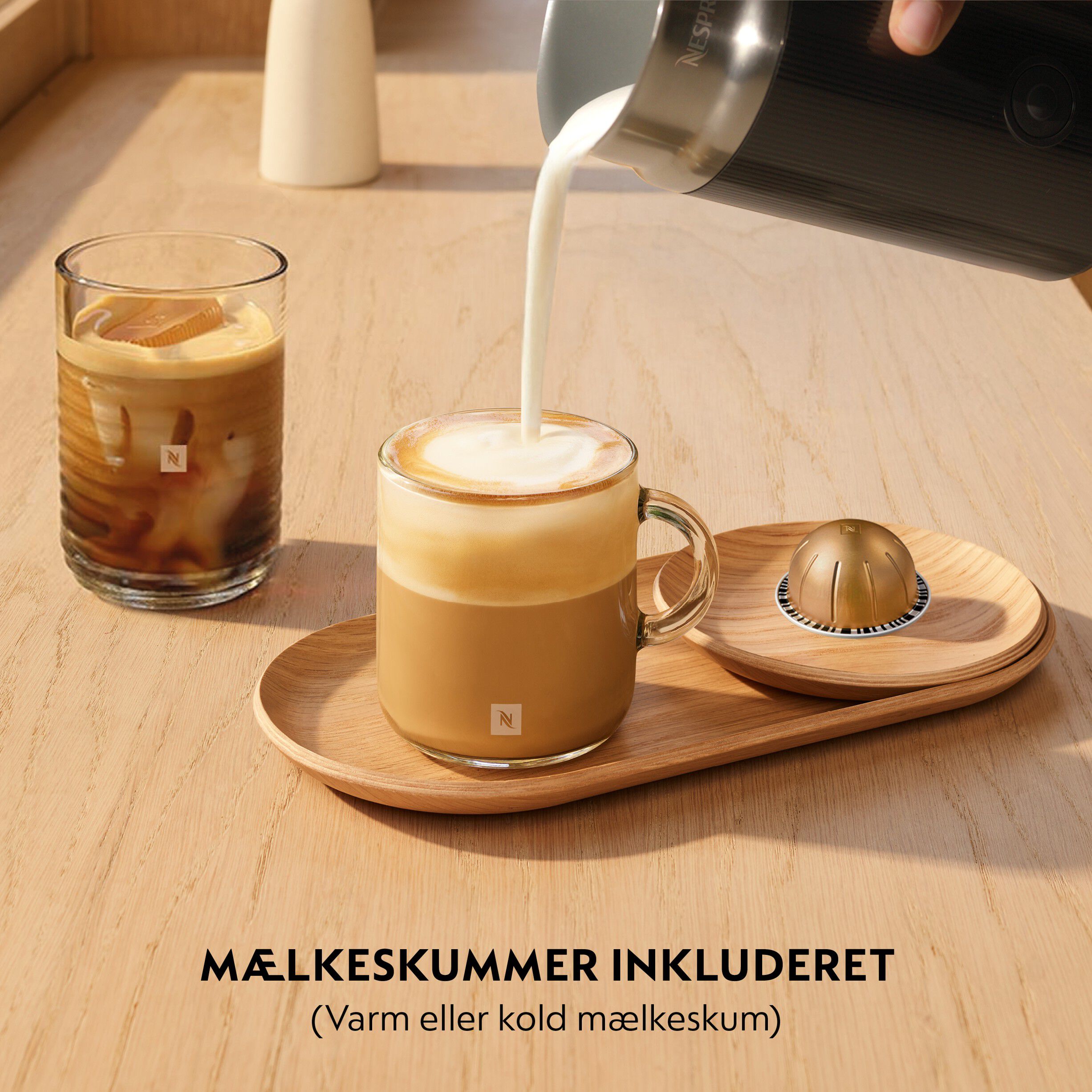 Vertuo Up & Milk kapselmaskine