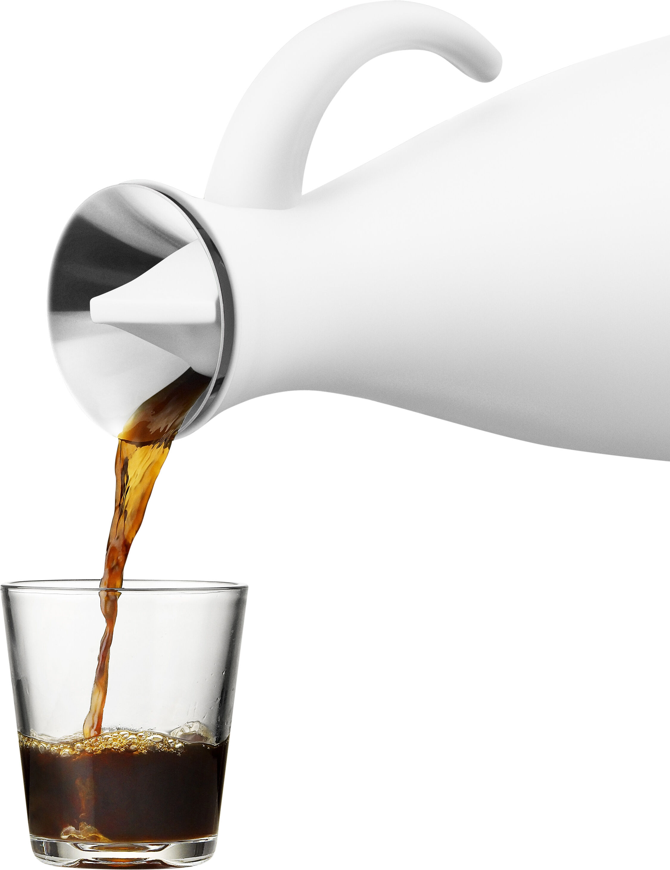 Termokande 1 l. matt white