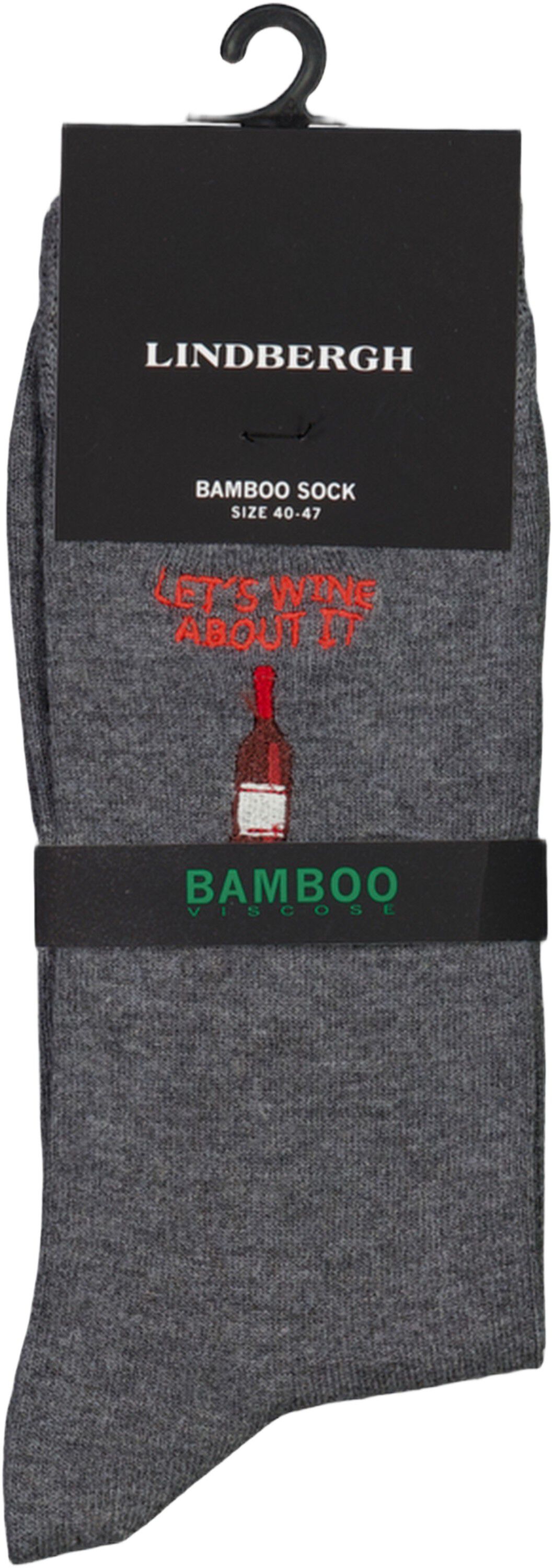 Embroidery bamboo sock