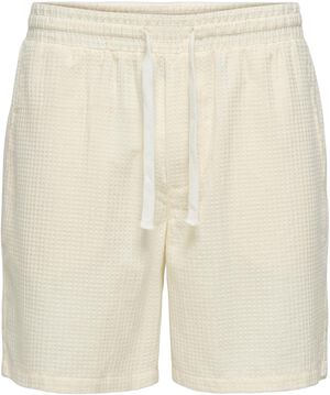 ONSTEL SAVIER WAFFLE SHORTS 0326