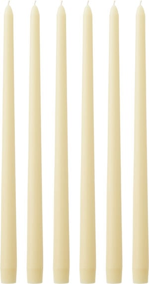 Spire Smooth Tapered Candle, H38, I
