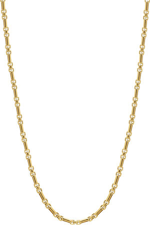 Men's Gold Modern Figaro Belcher Chain