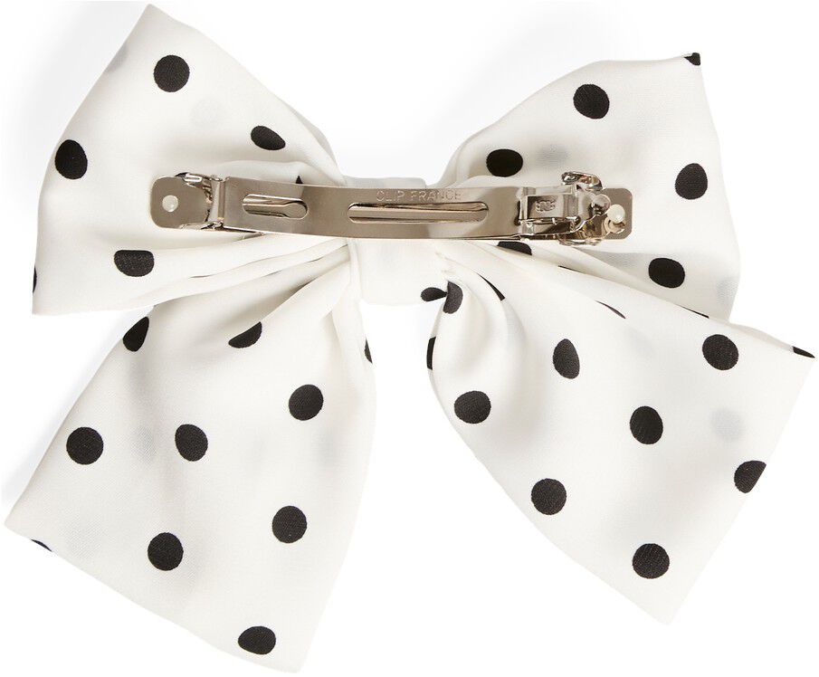 PCPERNILLE DOTS BOW HAIRCLIP