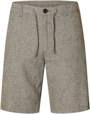 SLHREGULAR-BRODY LINEN BLD SHORTS N