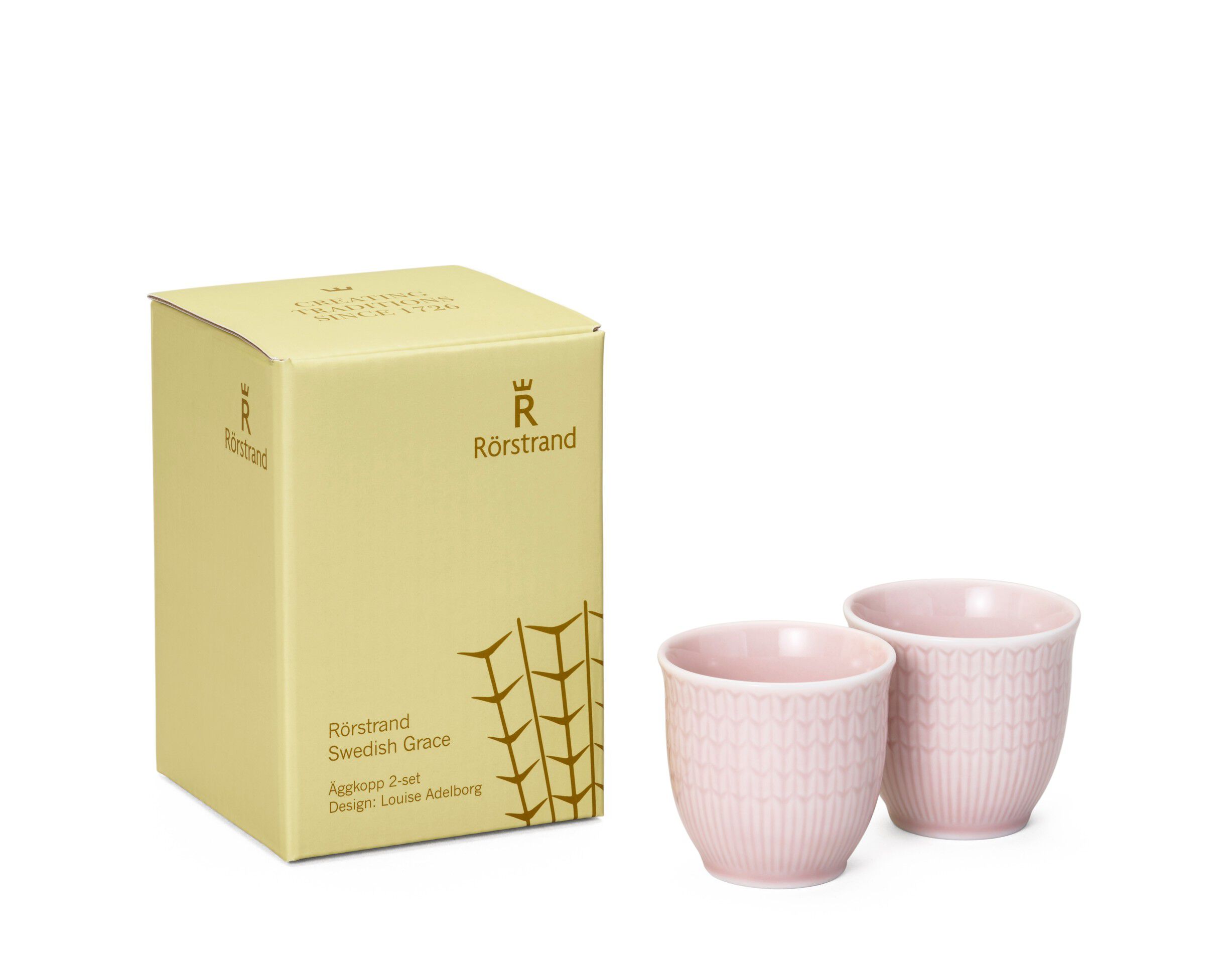 Swedish Grace &AElig;ggeb&aelig;ger 4 cl Rose 2 styk