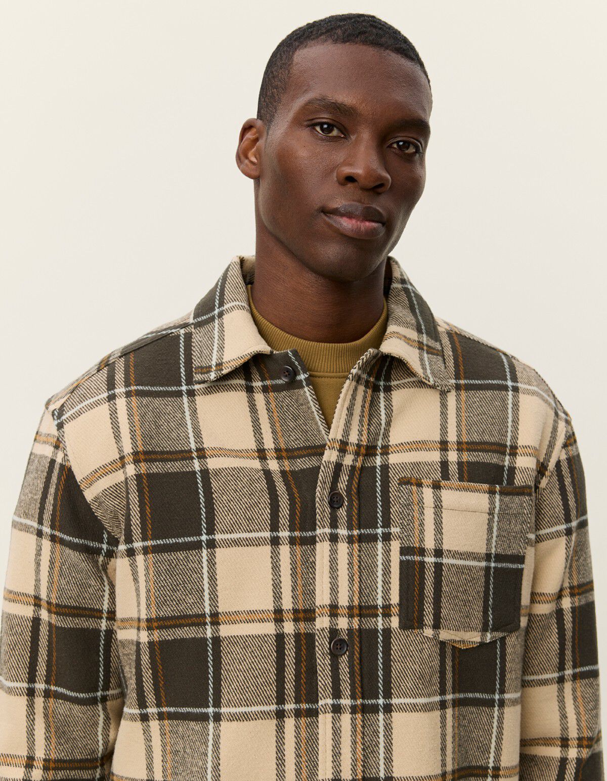 Loan Check Twill Overshirt
