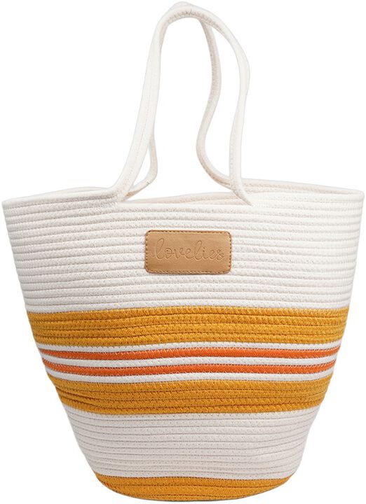 SILVI - COTTON BEACH BAG - 45 x 40 CM