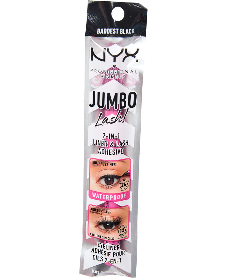 Jumbo Lash! 2-In-1 Liner & Lash Adhesive Waterproof
