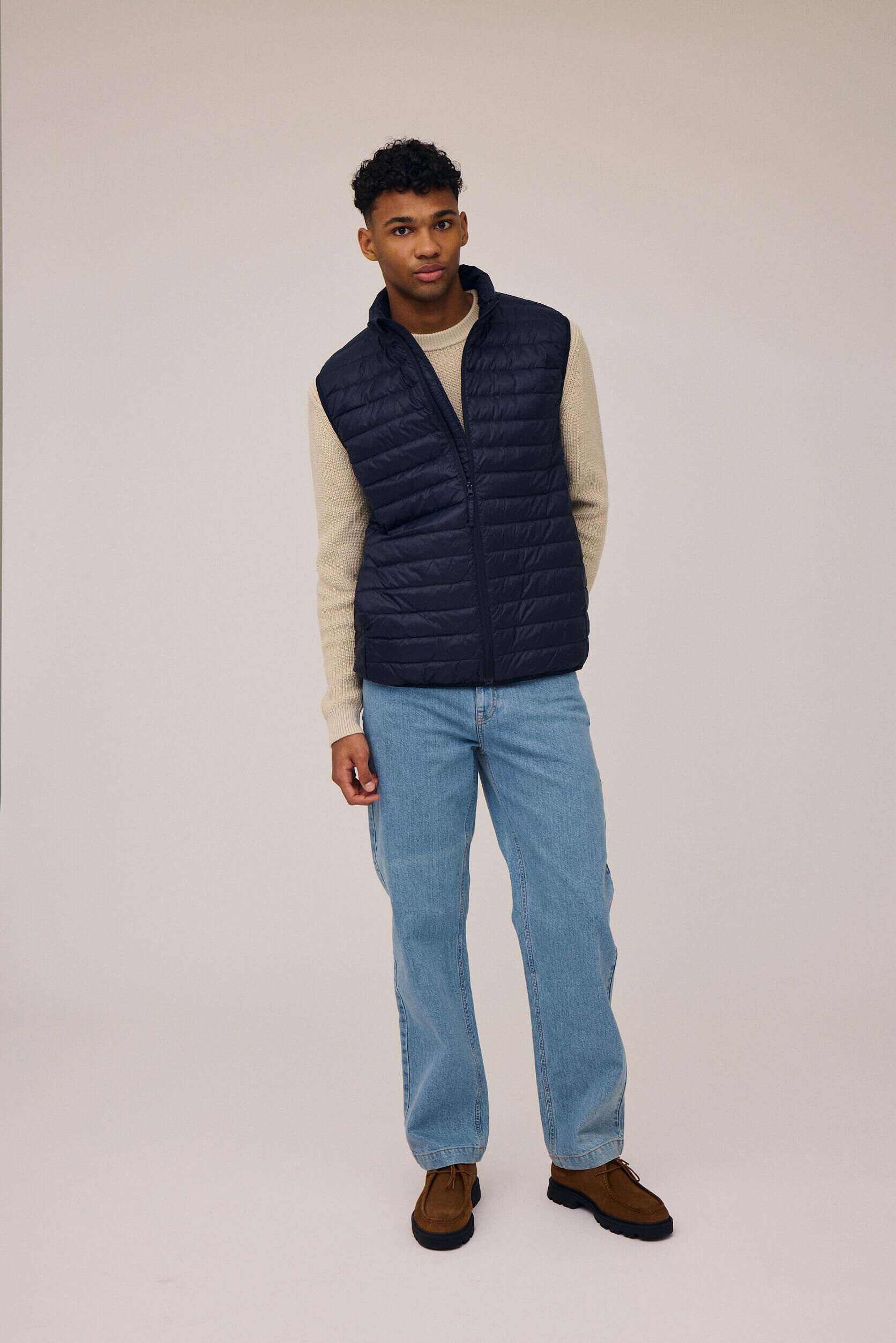 Floran 2 light padded down vest - GRS