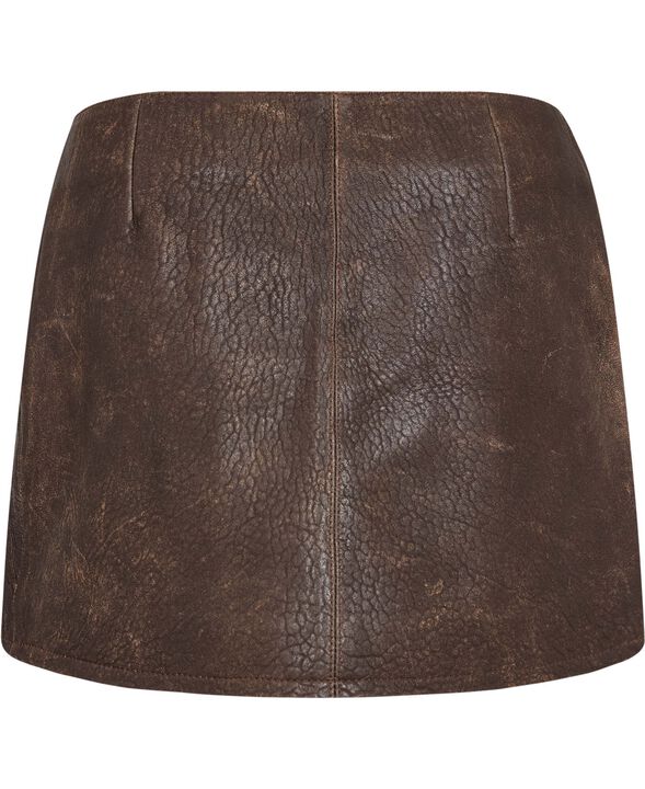Rock Leather Skirt