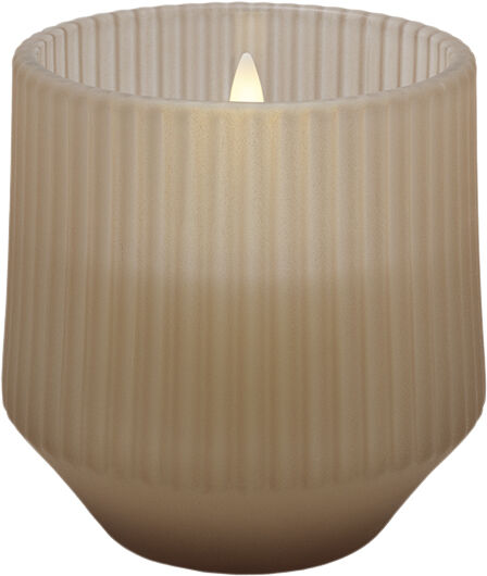 Scented wax glass candle, Uplift, Beige, 8,5x9,5 cm *