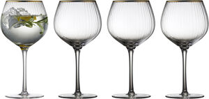 Gin & tonic glass Palermo Gold 65cl 4stk