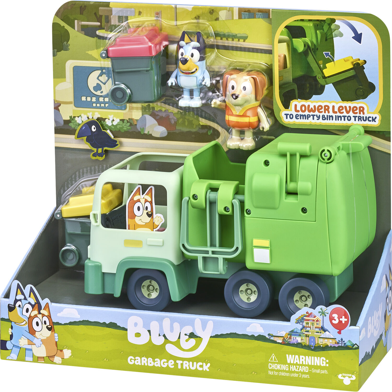 BLUEY RUBBISH TRUCK