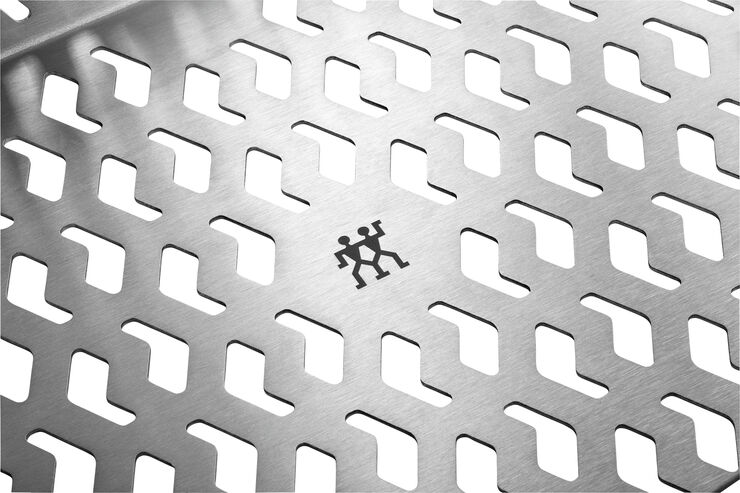 BBQ+ Grillkurv M Sølv Rektangulær