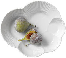 Hvid Elements 19 cm. fad