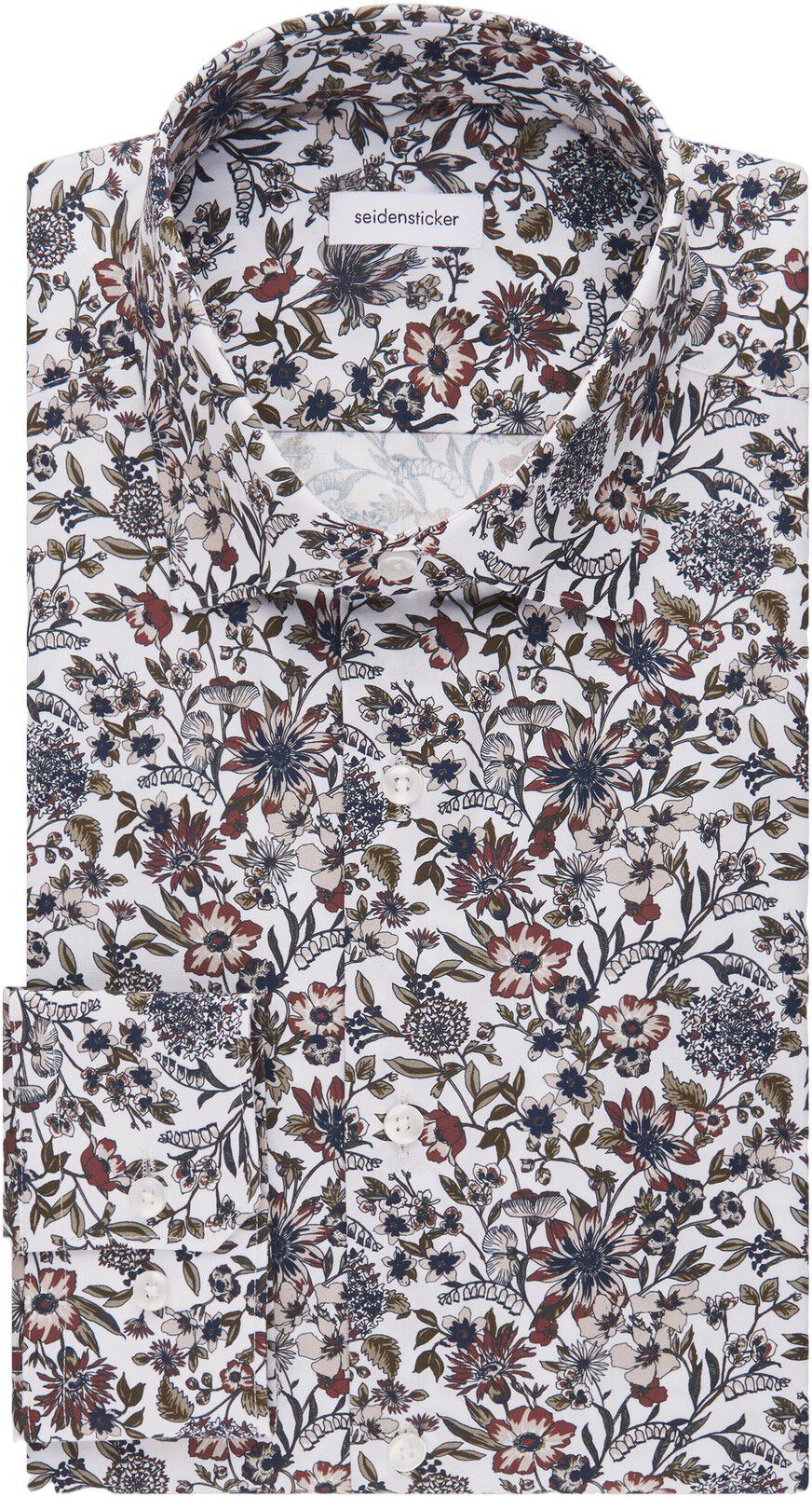 Business shirt Regular 1/1 Kent-Collar Print