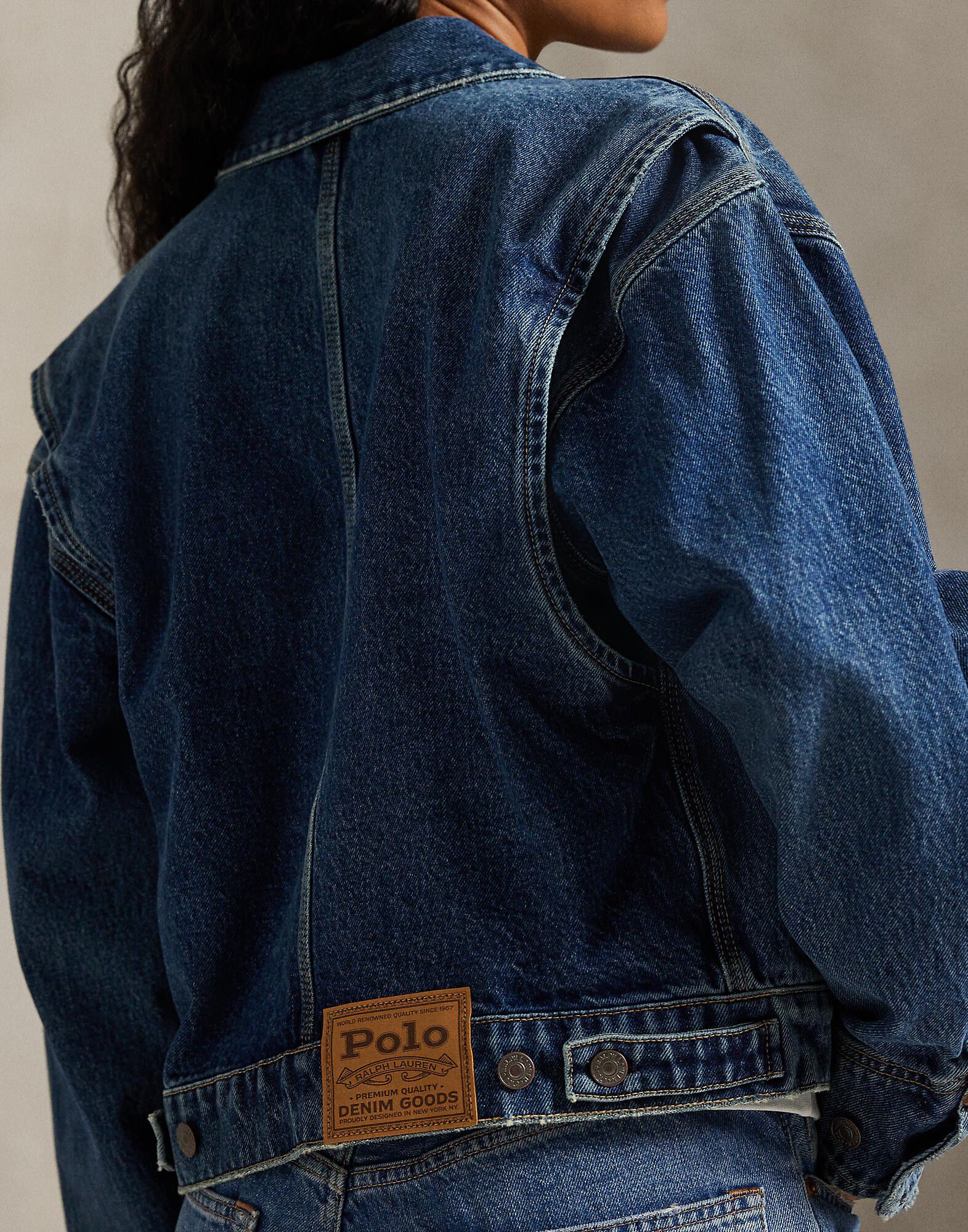 Denim Dungaree Jacket