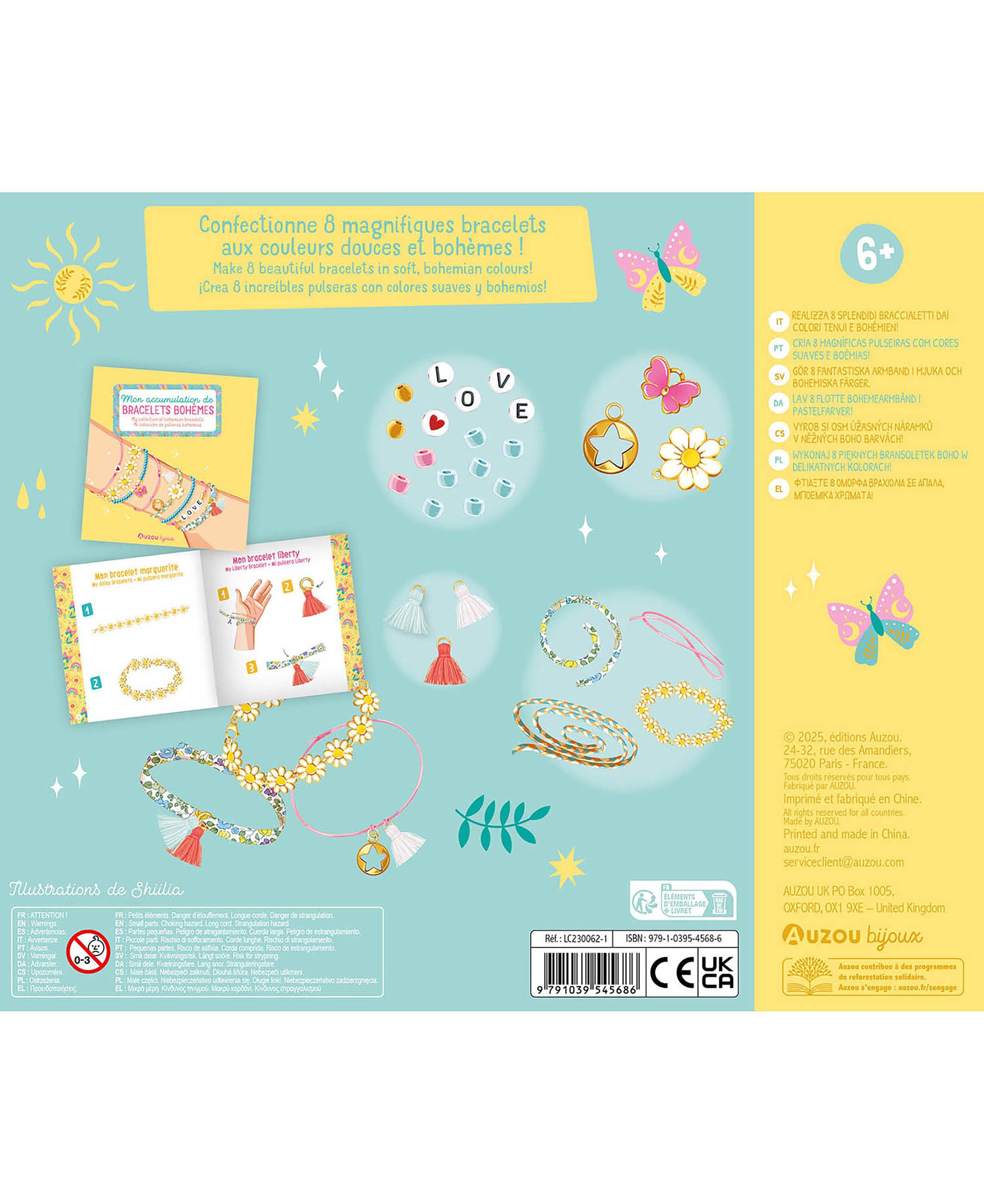 Auzou - Jewellery Factory - Boheme armb&aring;nd - Stort s&aelig;t