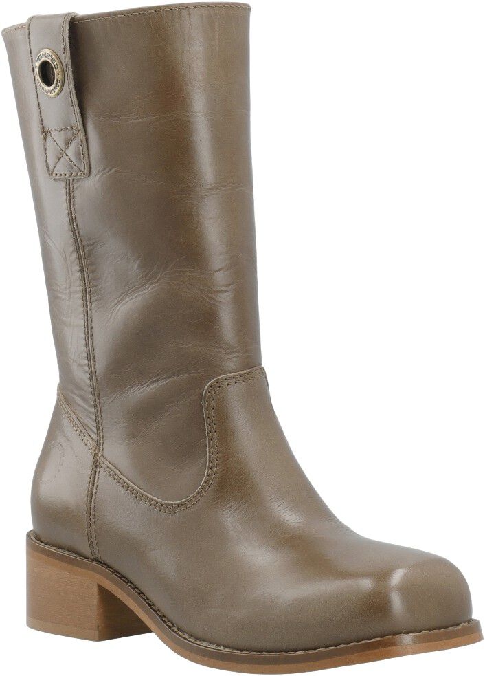 CASVILMA Pull On Mid Cut Boot Stone Leather