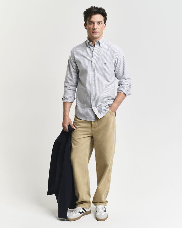 REG CLASSIC OXFORD STRIPE SHIRT