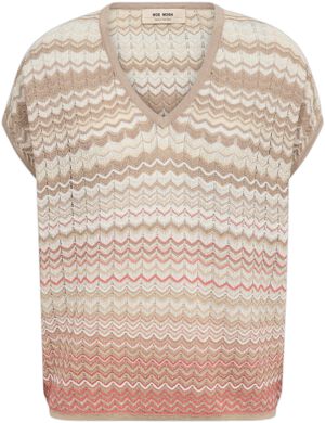 MMShani Zig-Zag V-neck Knit