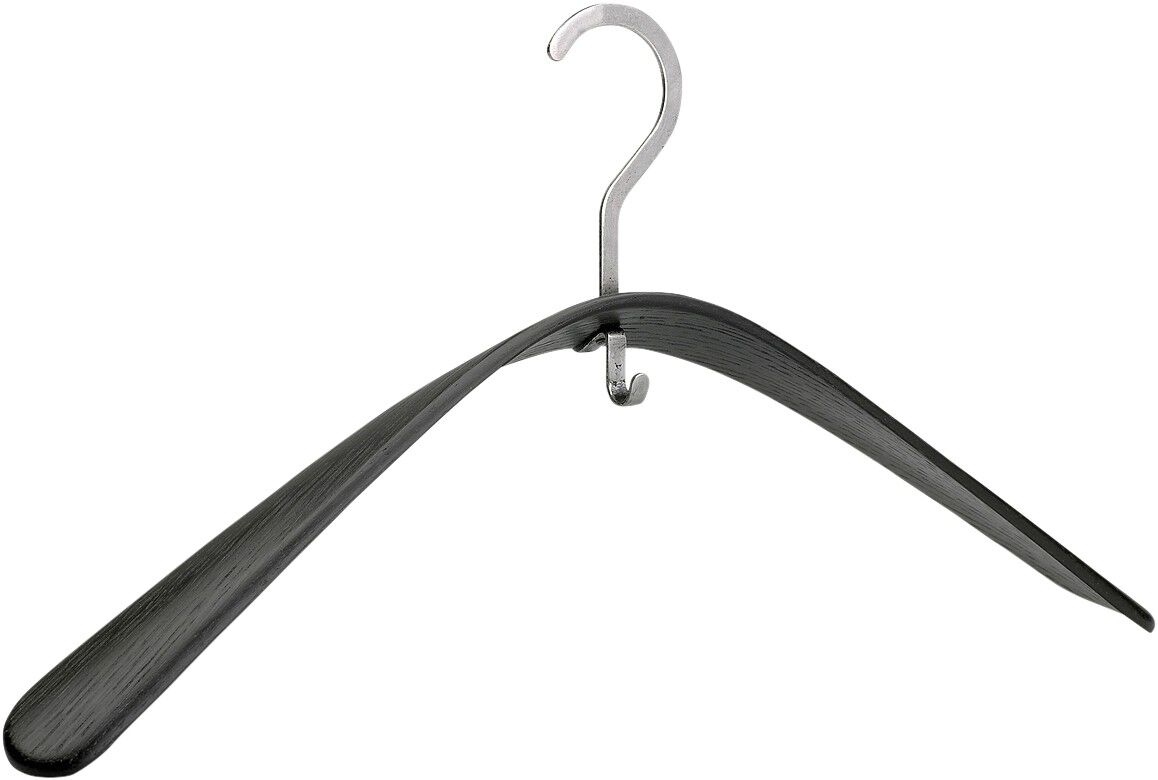 Pilot Coat Hanger, Black, Stainless