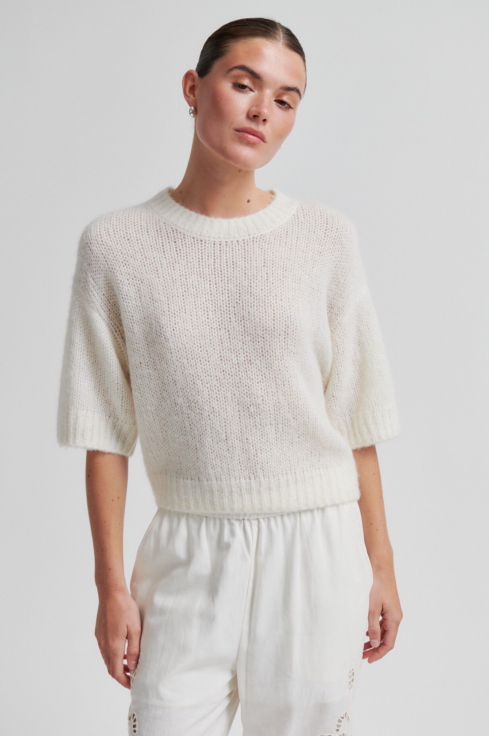 Silia Knit SS O-Neck