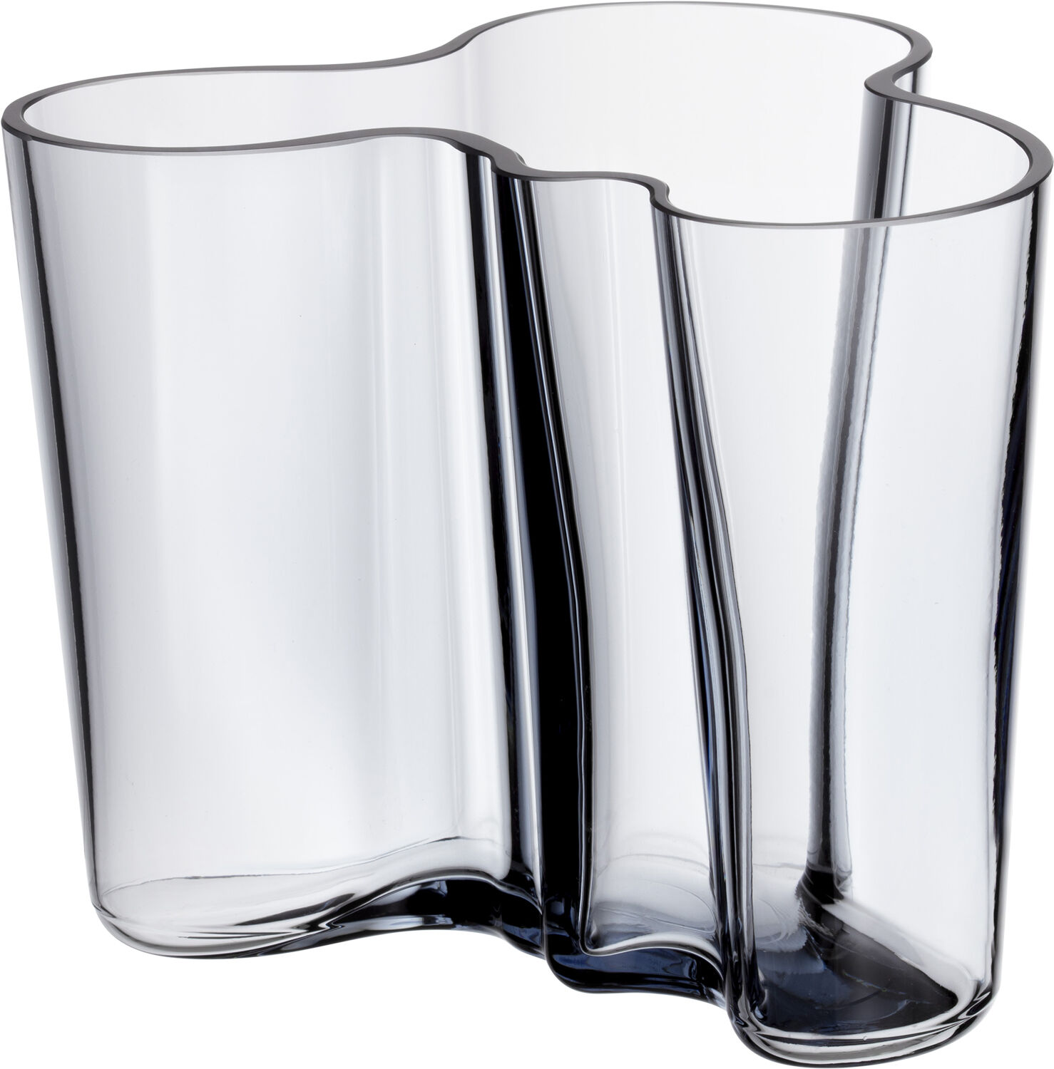 Aalto vase 12 cm genbrugsglas