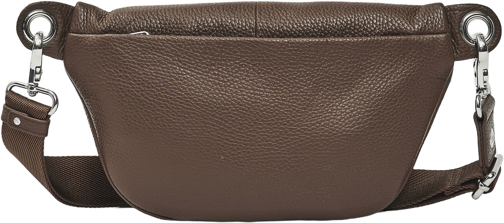 MELLOW LEATHER BUM BAG / MILK CHOCOLATE