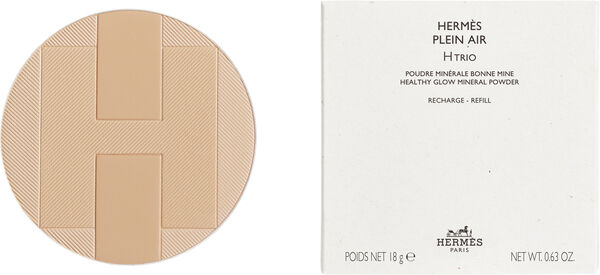 Hermès Plein Air, H Trio healthy glow mineral powder refill, Tottori