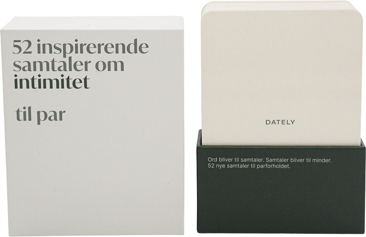 Samtalekort - Intimitet
