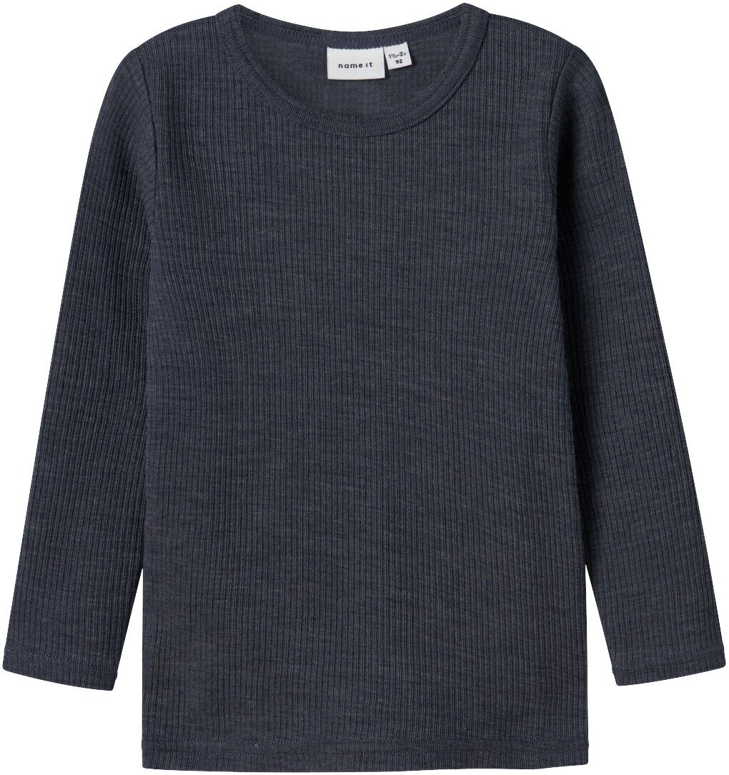 NMNWAX WOOL RIB LS TOP NOOS