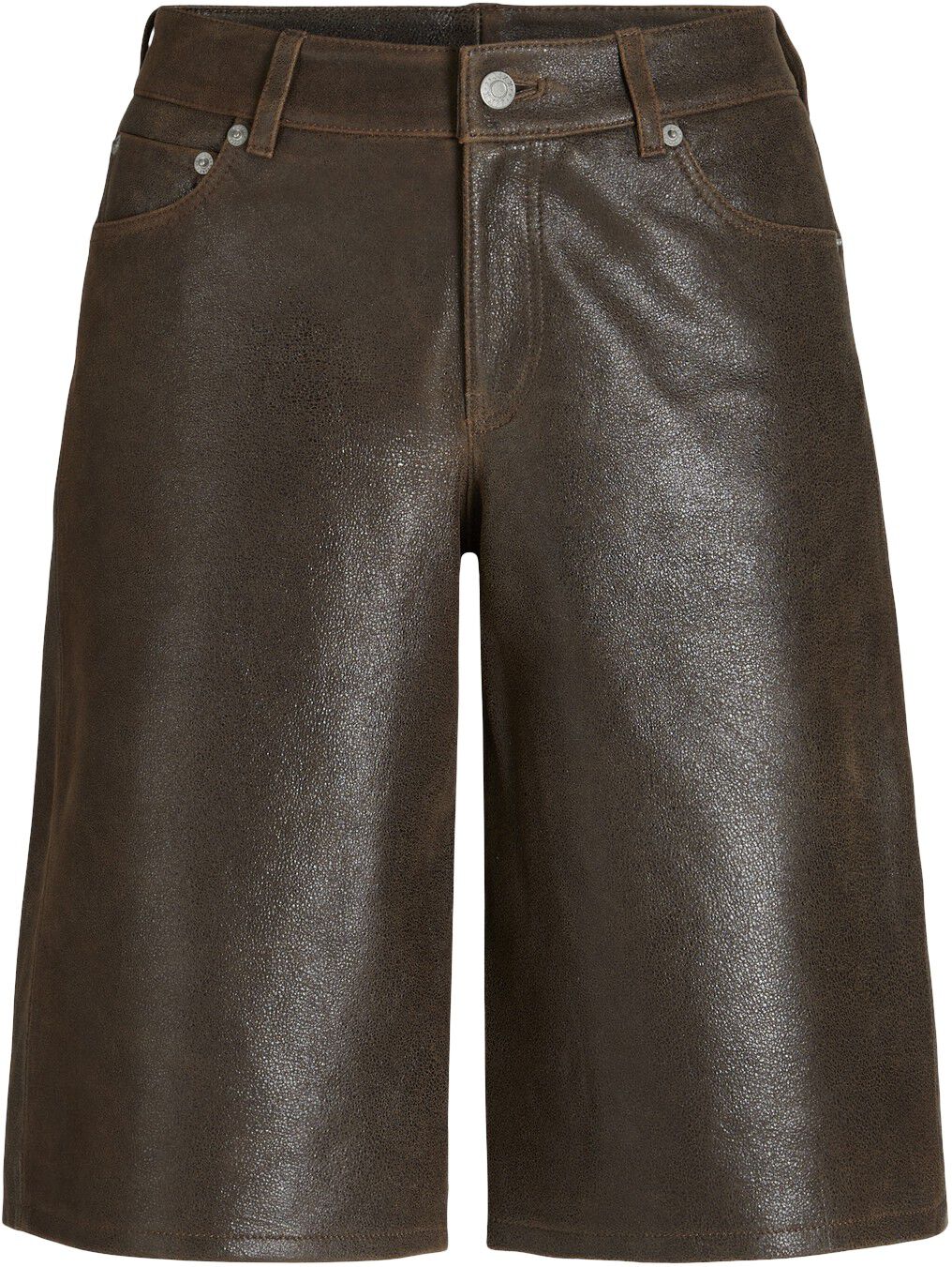 JXNOLA LEATHER LONG SHORTS OTW