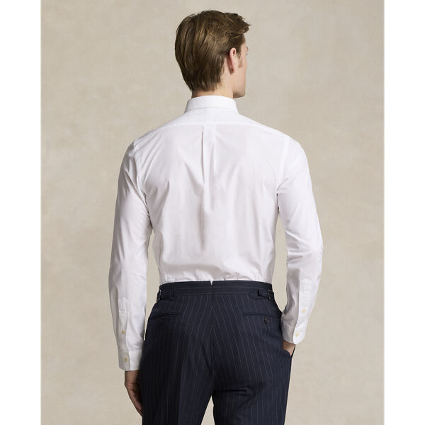 Slim Fit Stretch Poplin Shirt