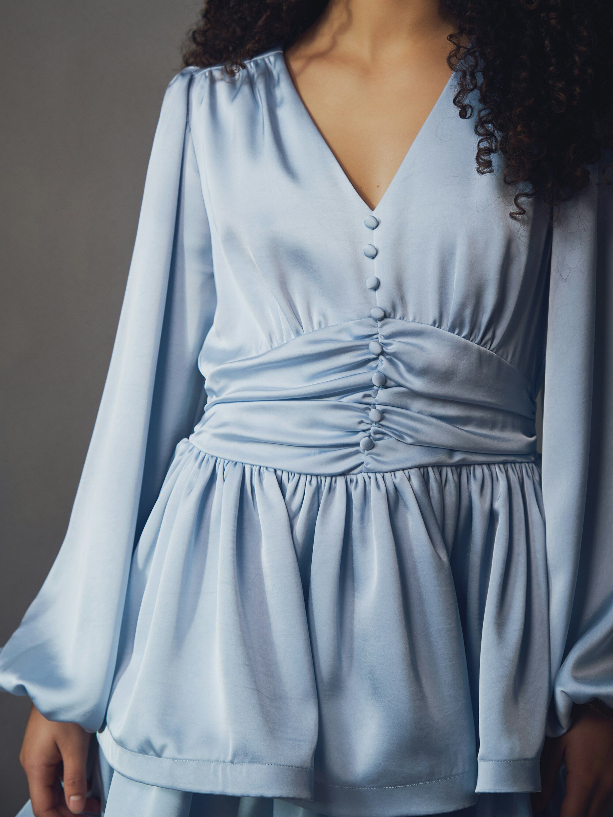 Rivana Heavy Sateen Dress