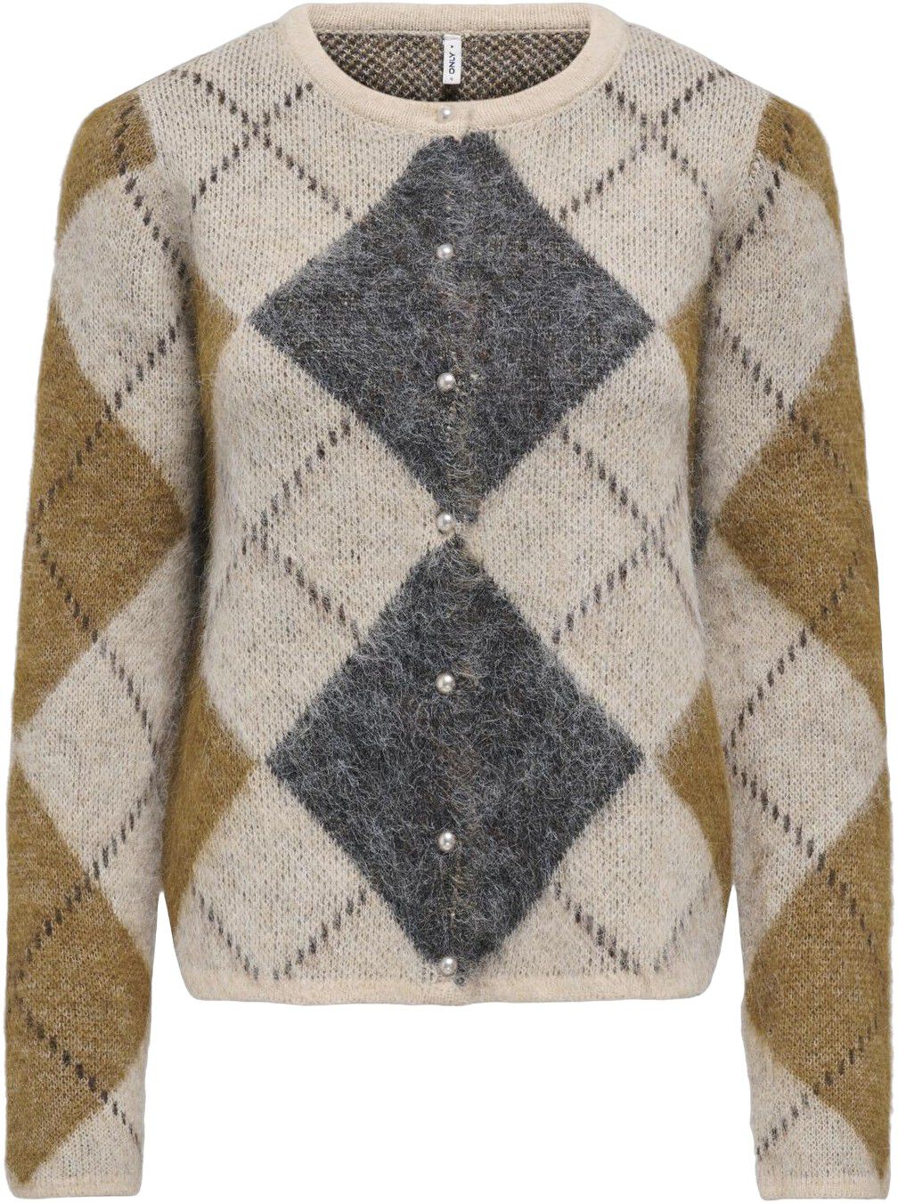 Onlnoeme Ls O-Neck Cardigan Knt