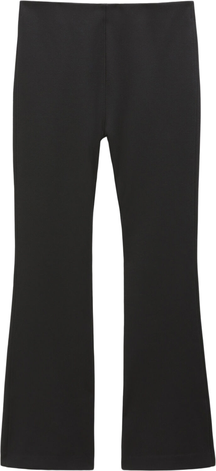 Flared Jersey Trousers