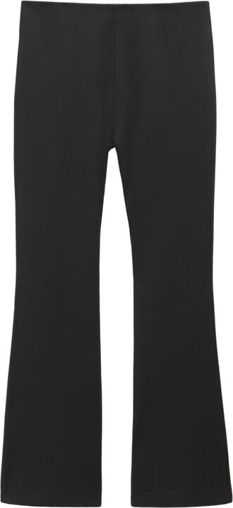 Flared Jersey Trousers