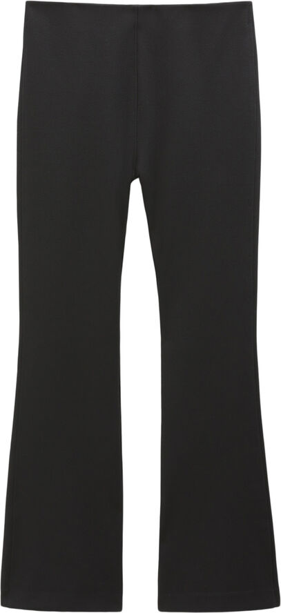 Flared Jersey Trousers