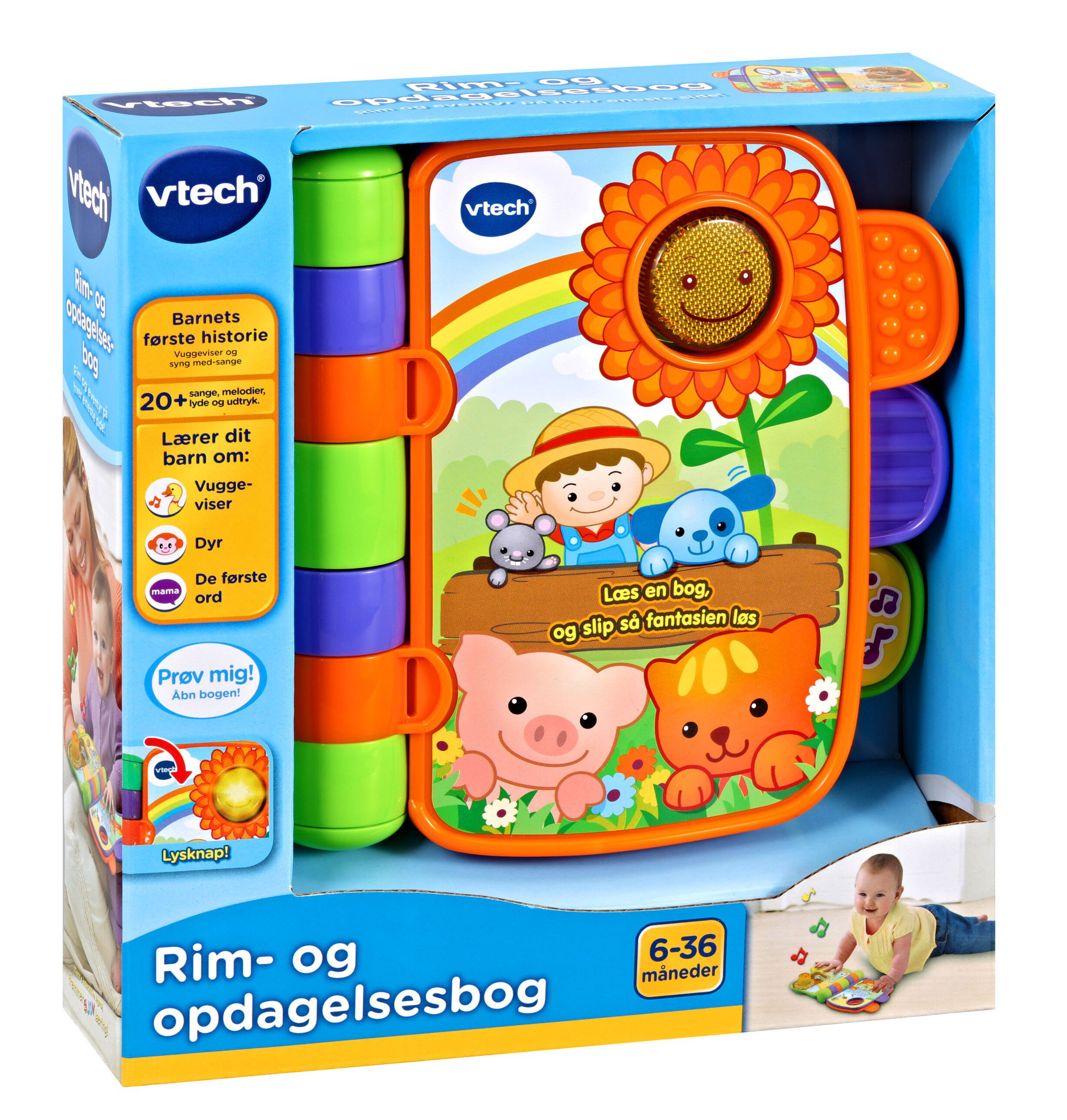 Vtech Baby rim og opdagelsesbog