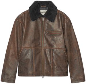 Worn Leather Patricia Jacket