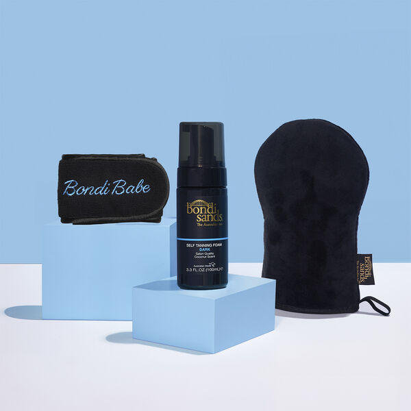 BONDI SANDS Glow and Go starter set dark foam 100 ml