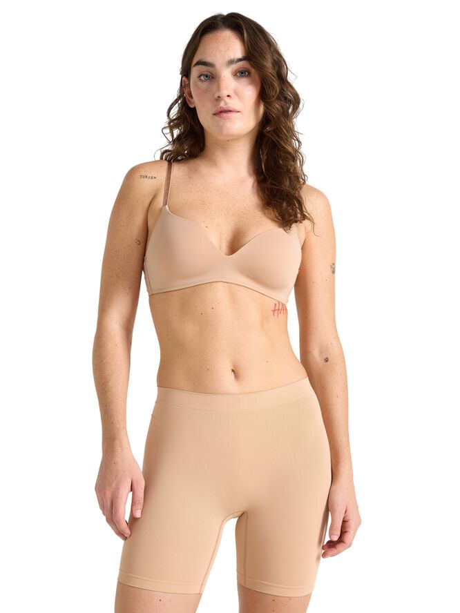 Bikinitruse uten sømmer med høy midje