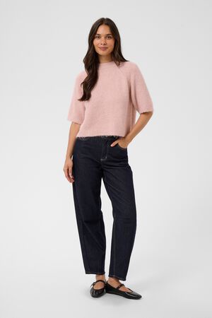 KAemilie Cropped Knit Pullover